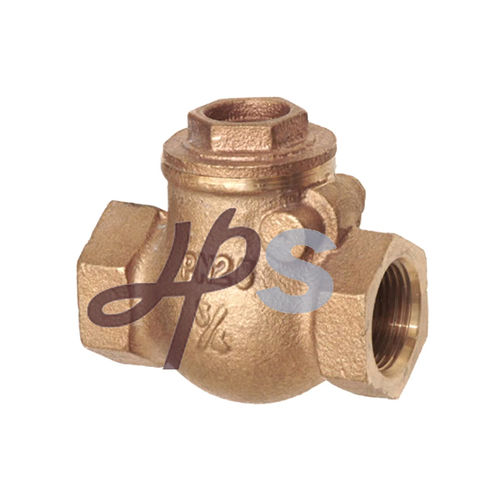 Klappenrückschlagventil - H164 - Ningbo Yinzhou Plumbing Hardware Co., Ltd. - Gewinde / Bronze