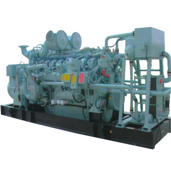 Gas-Stromaggregat - BS - Guangdong Binshi Power Technology Company - einphasig / stationär / wassergekühlt