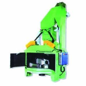 Drehtisch-Strahlanlage - Q35 series - Guangdong Jingzhongjing Industrial Painting Equipments Co., Ltd. - kompakt