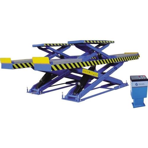 Scherenhebebühne - G series - Guangdong Jingzhongjing Industrial Painting Equipments Co., Ltd. - 3,5 t / hydraulisch / für PKW