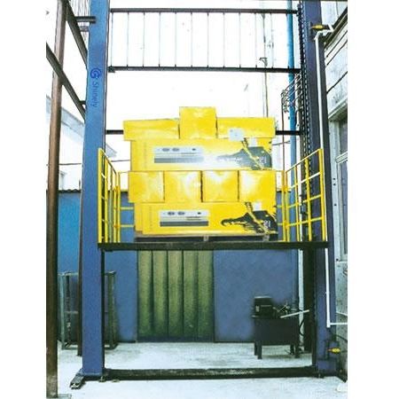 4-Säulen-Hebebühne - Guangdong Jingzhongjing Industrial Painting Equipments Co., Ltd. - hydraulisch / für PKW / Plattform