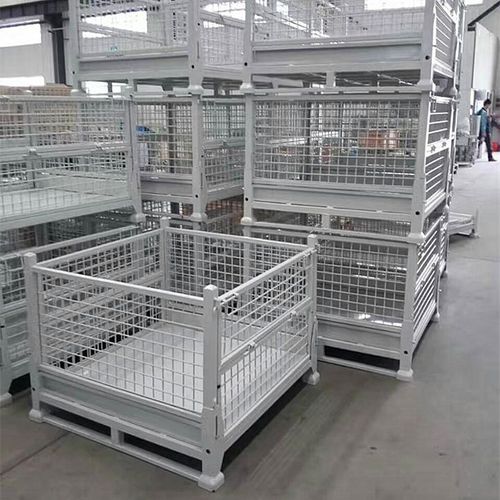 Stahlpalette - Shanghai Calin Logistic Equipment Co., Ltd. - für Materialumschlag / stapelbar / für Intensiveinsatz