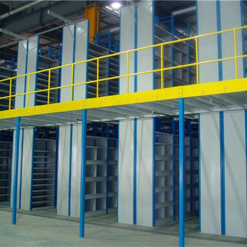 Stahlbaubühne mit Aufbewahrungssystem - MAZ-2 - Shanghai Calin Logistic Equipment Co., Ltd. - Mehretagen / für Lagerhallen