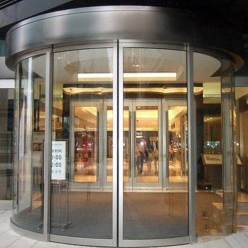 Rund-Schiebetür - Shen Zhen Hui Trade Industry Co., Ltd. - für Außenbereich / Sicherheit / automatisch