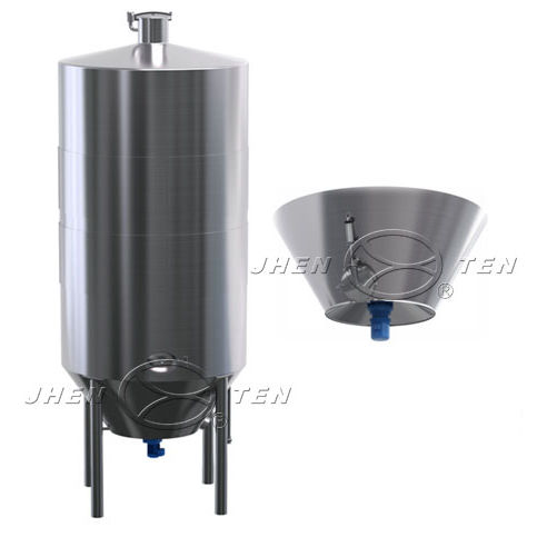 Gärbehälter - JTRHJ series - Wenzhou Jhenten Machinery Co., Ltd. - Wein / Edelstahl / zylinderförmig