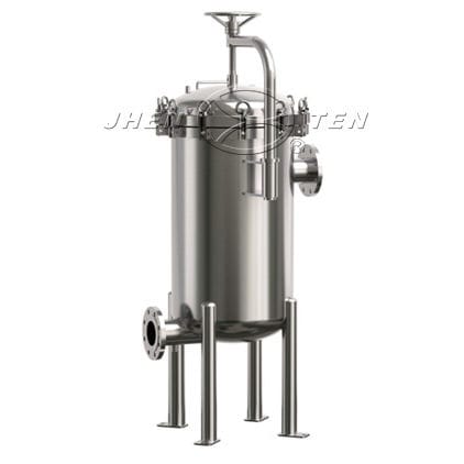 Mehrbeutel-Filtergehäuse - JTGDS series - Wenzhou Jhenten Machinery Co., Ltd. - für Flüssigkeiten / Edelstahl