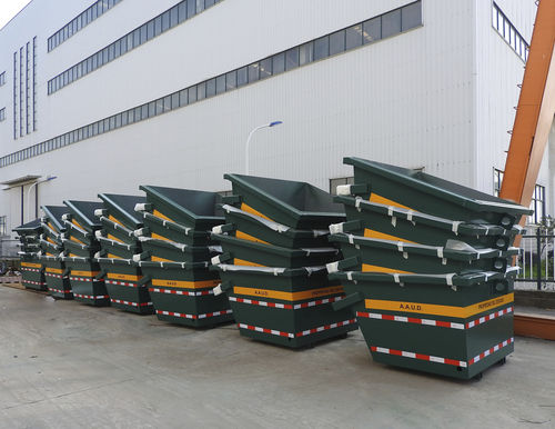 Stapelbarer Müllbehälter - Hero Equipment (Yangzhou) Co., Ltd. - Stahl / für Industrieprodukte / offen