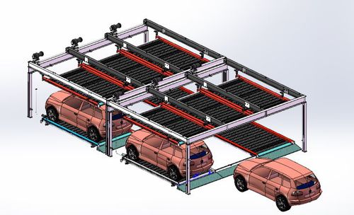 Gleitende Parkhebebühne - Qingdao Cherish Intelligent Equipment Co., Ltd. - 2 Stockwerken