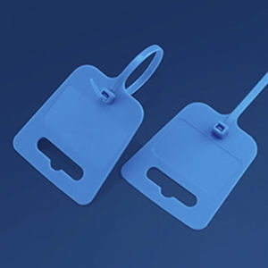 Nylon-Kabelbinder - HT-165MT - Hont Electrical Co., Ltd. - mit Etikettenhalter