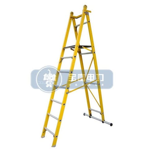 GFK-Leiter - R LFP-D series - Suzhou Baofu Electrical&Safety Equipments Co., Ltd. - Falt / Plattform