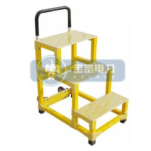 Mobile Trittleiter RBFS series Suzhou Baofu Electrical&Safety Equipments Co., Ltd. Glasfaser
