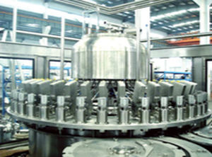 Automatische Füllanlage - Jiangsu Zhongyin Machinery Co., Ltd. - für Glasflaschen / für Kunststoffflaschen / für Getränke