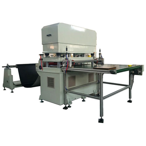 Schneidemaschine mit Ausstecher - DP-1200J - Kunshan Dapeng Precision Machinery Co., Ltd. - für Schaum / für Leder / für Rollen