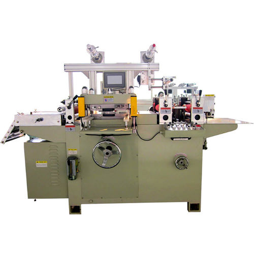 Schneidemaschine mit Ausstecher - DP-350b - Kunshan Dapeng Precision Machinery Co., Ltd. - für Etiketten / für Klebeband / zum Abrollen