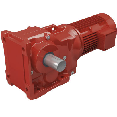 Kegelradgetriebe - EWK series - Shanghai Eastwell Gear Reducer Co., Ltd. - schrägverzahnt / koaxial / mit Vollwelle