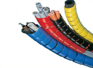 Schutzhülle - Hebei Deyi Plastic Product Co., Ltd. - Spiral / für Kabel / Kunststoff