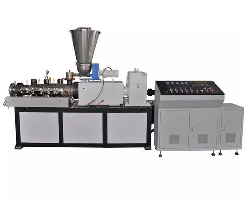Extruder / konische Doppelschnecken - SJZ series - Nanjing Haisi Extrusion Equipment Co., Ltd. - Aufbereitung / für PVC