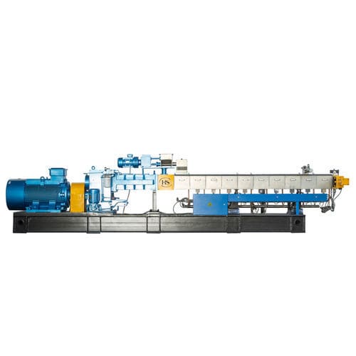 Doppelschneckenextruder - TSE-65B  - Nanjing Haisi Extrusion Equipment Co., Ltd. - Aufbereitung / für PS / für PP