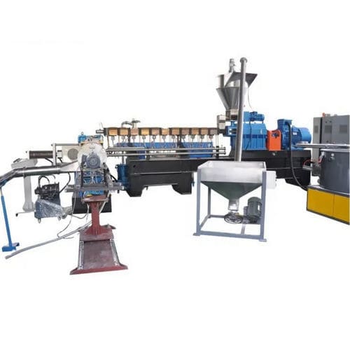 Doppelschneckenextruder - TSE-75  - Nanjing Haisi Extrusion Equipment Co., Ltd. - Aufbereitung / für PVC / für PE