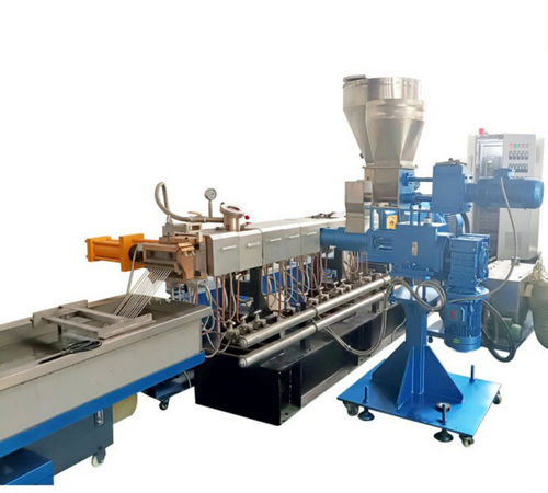 Doppelschneckenextruder - TSE-95 - Nanjing Haisi Extrusion Equipment Co., Ltd. - Aufbereitung / für PP / mit Unterwasser-Granulierung