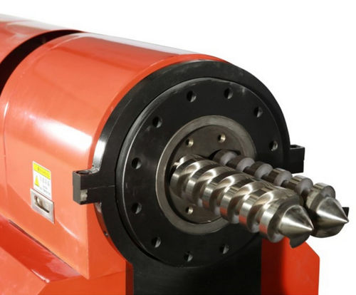 Extruder / gegenläufige Doppelschnecken - TSE-75B  - Nanjing Haisi Extrusion Equipment Co., Ltd. - Profil / für PVC