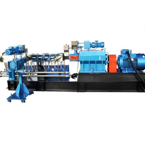 Doppelschneckenextrusionsanlage - TSE-65  - Nanjing Haisi Extrusion Equipment Co., Ltd. - Aufbereitung / für Thermoplaste / für Masterbatch