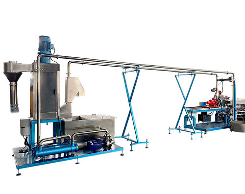 Granulier-Extrusionsanlage - TSE - Nanjing Haisi Extrusion Equipment Co., Ltd. - für PVC