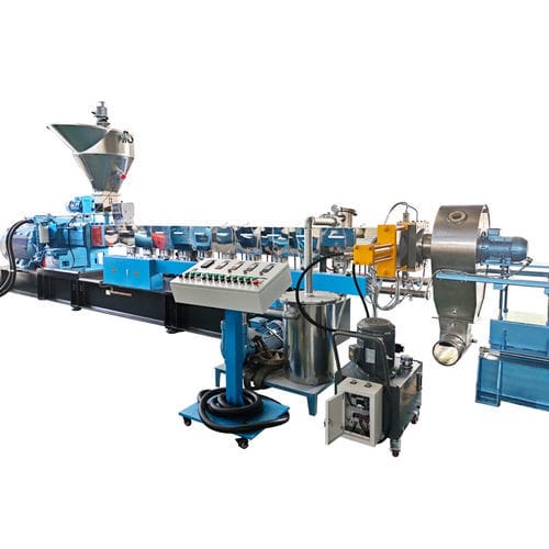 Doppelschneckenextruder - TSE-95D  - Nanjing Haisi Extrusion Equipment Co., Ltd. - Aufbereitung / für ABS / für PET