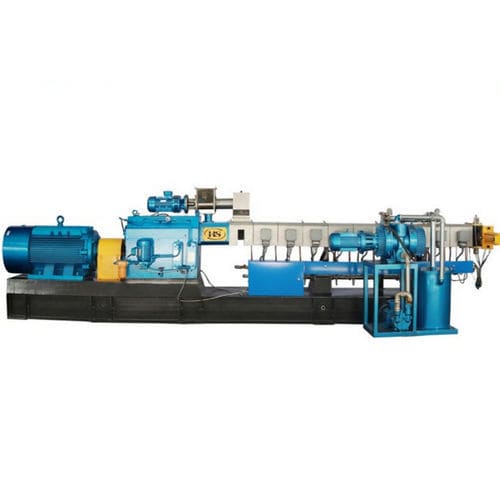 Doppelschnecken-Granulator - TSE-95B  - Nanjing Haisi Extrusion Equipment Co., Ltd. - für Kunststoffabfall