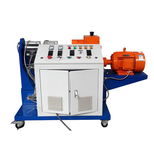 Einschneckenextruder - SJ-25 - Nanjing Haisi Extrusion Equipment Co., Ltd. - Labor / kompakt