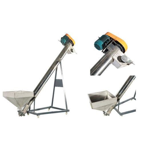 Schneckenförderer - ZD series - Nanjing Haisi Extrusion Equipment Co., Ltd. - Spiral / Transport / elektrisch