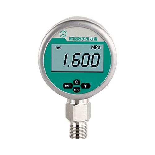 Manometer mit LCD-Display - Changzhou Tianli Intelligent Control Co., Ltd. - Einbau / Edelstahl / für Gas