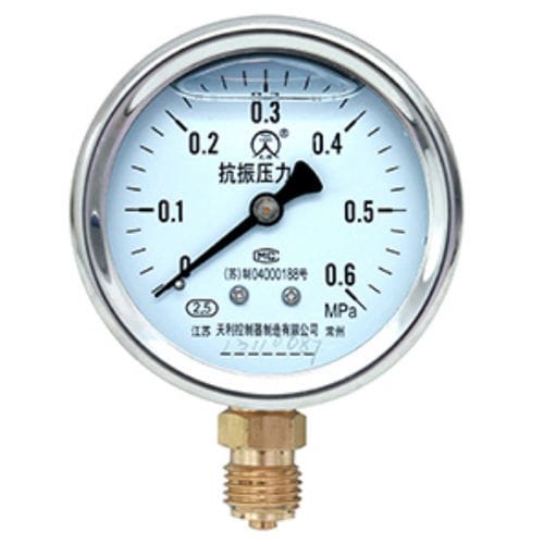 Manometer mit Zifferblatt-Anzeige - Y-A - Changzhou Tianli Intelligent Control Co., Ltd. - G 1/4 / G 1/2 / G 3/8
