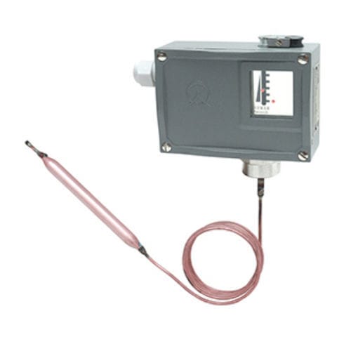 Kapillar-Thermoschalter - 541/7T  - Changzhou Tianli Intelligent Control Co., Ltd. - regelbar / Messing / IP65