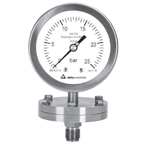 Differential-Manometer - SG  - Delta Mobrey Limited - mit Zifferblatt-Anzeige / Gewinde / Flansch