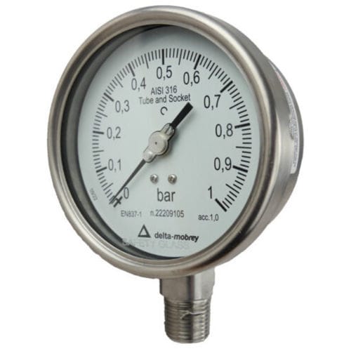 Differential-Manometer - GG  - Delta Mobrey Limited - mit Zifferblatt-Anzeige / Gewinde / NPT 1/4
