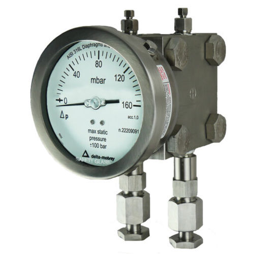 Differential-Manometer - DG  - Delta Mobrey Limited - mit Zifferblatt-Anzeige / Gewinde / G 1/2