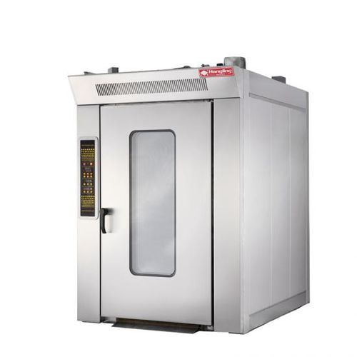 Lebensmittelofen mit Drehwagen - HX-12-01 - Guangzhou Hongling Electric Heating Equipment - für Brot / für Kekse / für Gebäck