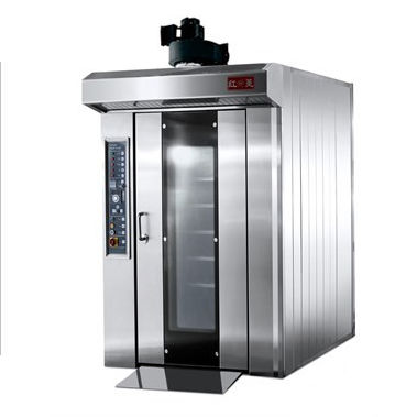 Lebensmittelofen mit Drehwagen - HX-32-01 - Guangzhou Hongling Electric Heating Equipment - für Brot / für Kekse / für Gebäck