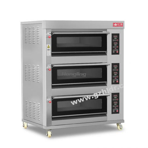 Etagen-Lebensmittelofen - XYF-3KA-NM - Guangzhou Hongling Electric Heating Equipment - Mehretagen / für Brot / Pizza