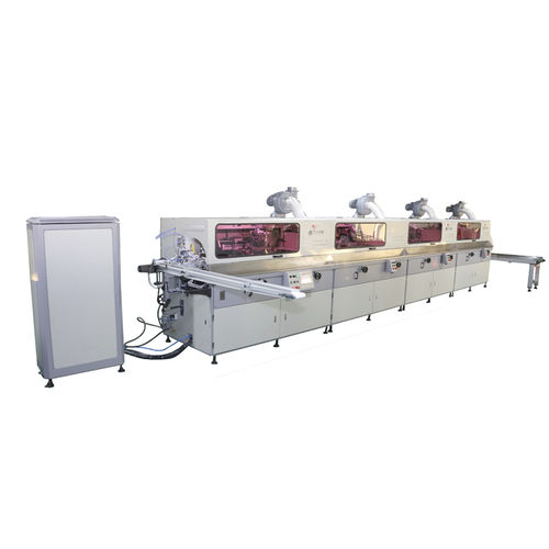 Automatische Siebdruckmaschine - YD-SPA102/4C - Dongguan Yaodong Machinery Manufacturing Co., Ltd. - Farb / für Kunststoffflaschen / UV-Polymerisierungssystem