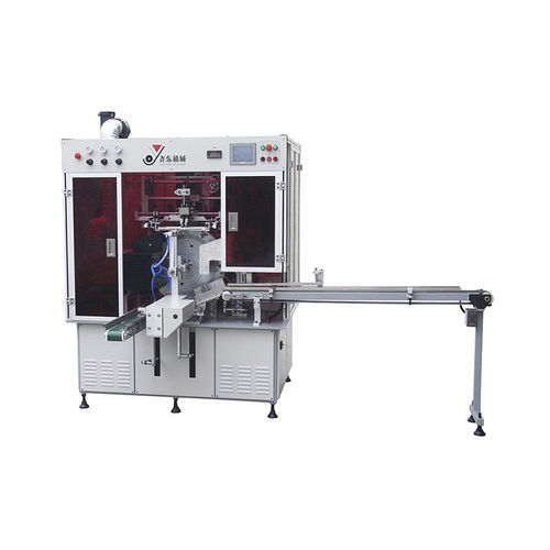 Automatische Siebdruckmaschine - YD-SPR12/1C - Dongguan Yaodong Machinery Manufacturing Co., Ltd. - monochrom / für Kunststoffverschlüsse / für Kunststoffrohre