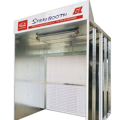 Offene Lackierkabine - GL - GZ GUANGLI EFE CO., LTD. - für Einzelteile / Filterung / maßgefertigt