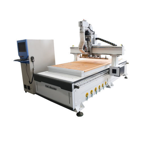 CNC-Konturfräsmaschine - LZ1325-3 - JINAN DLM CNC ROUTER CO., LTD. - mit 3 Spindeln / Metall / Holz