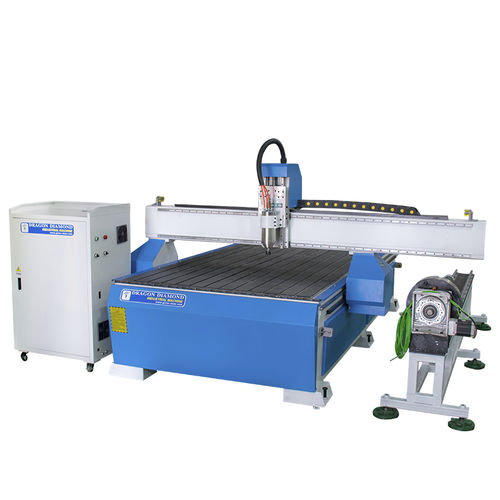 CNC-Konturfräsmaschine - Lz-1325R - Guangzhou Dragon Diamond Technology Co., Ltd. - 4-Achs / Holz / für Intensiveinsatz