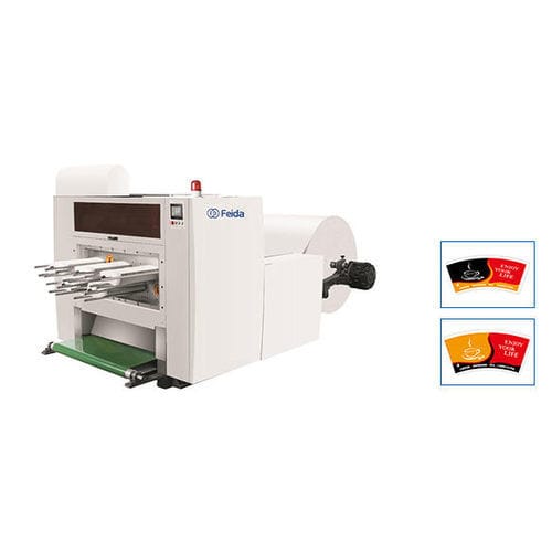 Rollenstanzmaschine - FDC series - Zhejiang Feida Machinery Co., Ltd. - automatisch / für Papier / Pappbecher