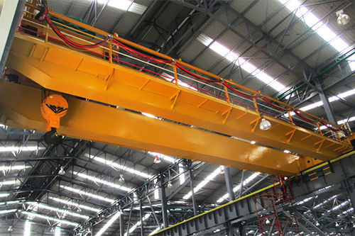 Zweiträger-Brückenkran - Henan Kuangshan Crane Co., Ltd. - für Lagerhallen