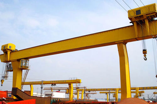 Schienenmontierter Portalkran - Henan Kuangshan Crane Co., Ltd. - Schweiß / Stahl
