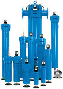 Aktivkohlefilteranlage - Xebec Adsorption - für Druckluft / pneumatisch