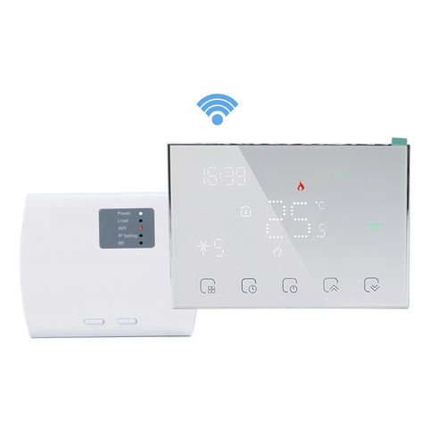 Drahtloser Thermostat - HTW-WKT18 - Hotowell International Co., Limited - NTC / wandmontiert / 240 V AC